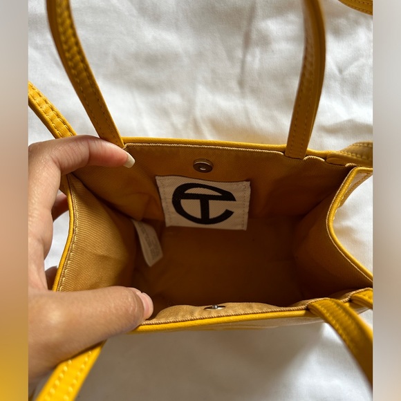 YELLOW SMALL TELFAR - Picture 5 of 10